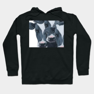 Dutch Cow Portrait Hoodie